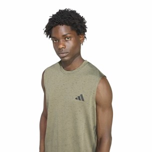 Ανδρικό T-Shirt Adidas Workout Essentials Seamless Sleeveless T Shirt KC8134