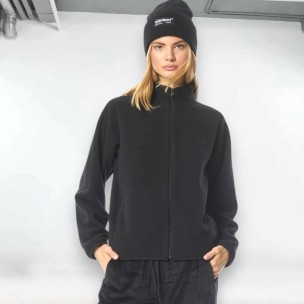 Γυναικεία Ζακέτα Body Action Women's Polar Fleece Jacket 071328-01 (Black)