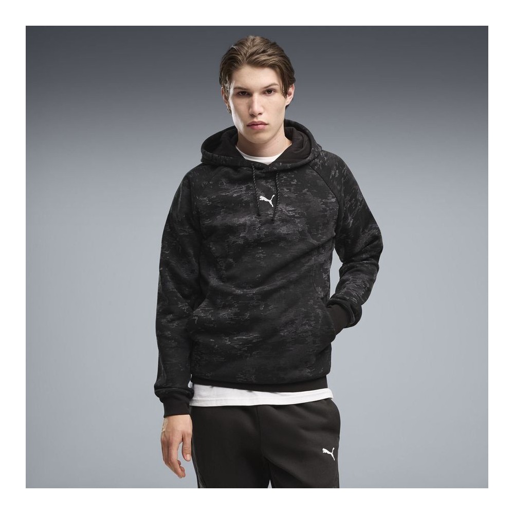 Ανδρικό Φούτερ με κουκούλα Puma Sport Camo  Hoodie FL 694338-01