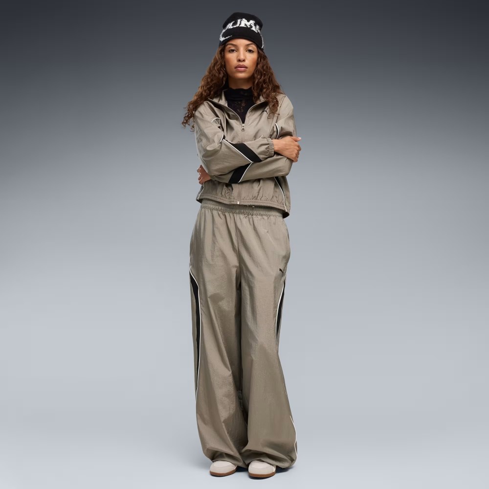 Γυναικείο Παντελόνι Φόρμας Puma Sport Relaxed Woven Pants 694053-81