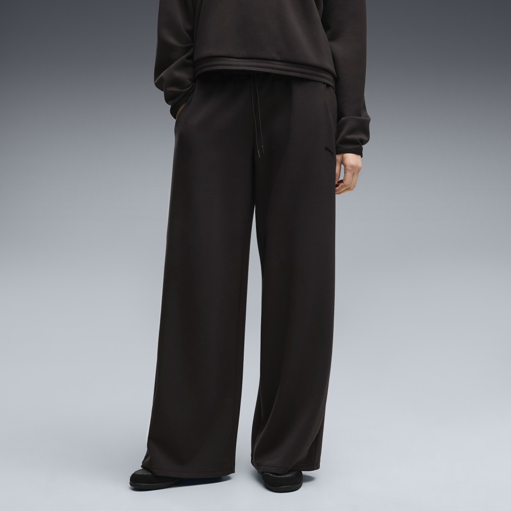 Γυναικείο Παντελόνι Φόρμας Puma Pumatech Sense Wide Leg Pants DK op 695785-01