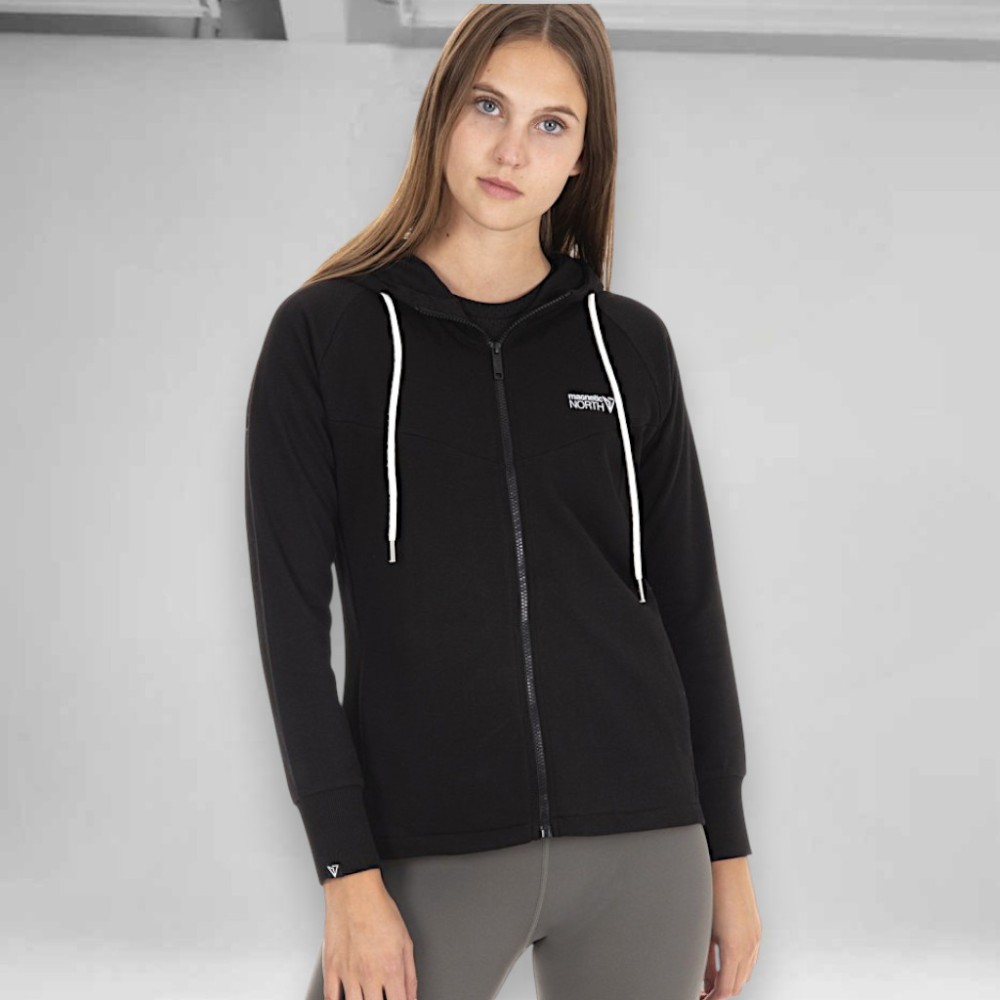 Γυναικεία Ζακέτα Magnetic North Women's Zip Hoodie 20009 Black