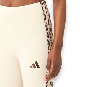 Γυναικείο Κολάν Adidas Seasonal Essentials Animal Print 3-Stripes Leggings KR7619