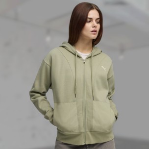Γυναικεία Ζακέτα PUMA W HER Relaxed Full-Zip Hoodie FL 688150-82