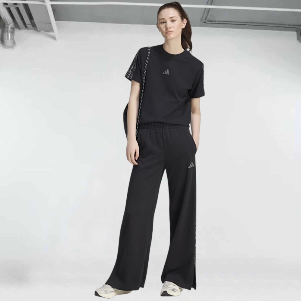 Γυναικείο Παντελόνι Φόρμας Seasonal Essentials Animal Print 3-Stripes Pants KS7995