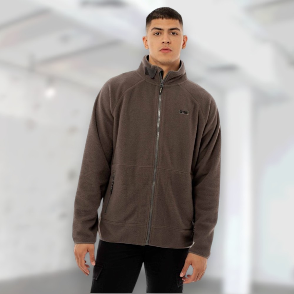 Ανδρική Ζακέτα Be:Nation Raglan Polar Fleece Full Zip Top 07302403 (Charcoal)