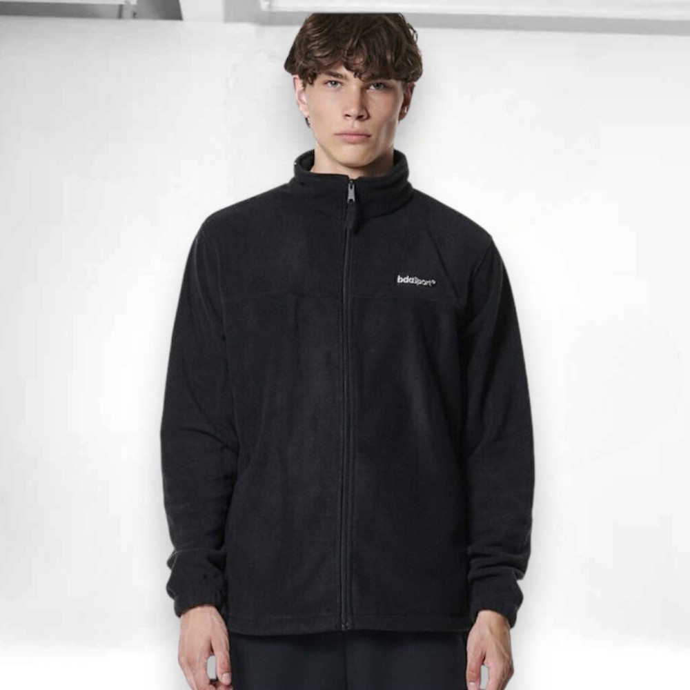 Ανδρική Ζακέτα Body Action Men's Polar Fleece Jacket 073418-01 Black