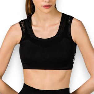 Γυναικείο Μπουστάκι GSA Seamless Bra 17-27108-JET Black