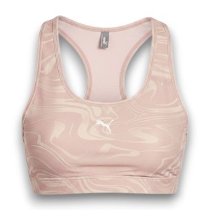 Γυναικείο Σουτιέν Puma Mid Impact 4Keeps Graphic Bra PM 524418-03
