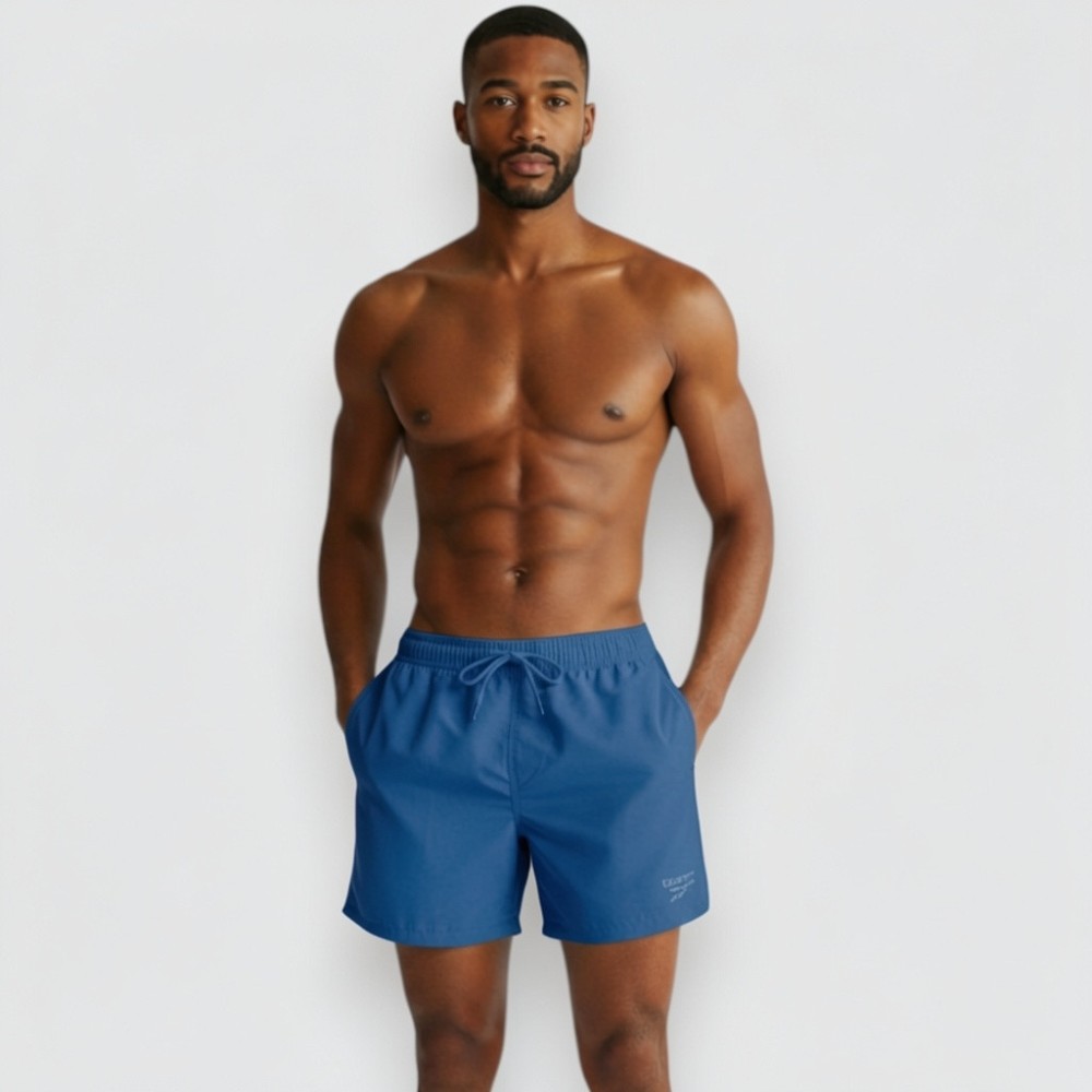 Ανδρικό Μαγιό Σορτς REEBOK M Swim Short YALE L5-71002-Warped Blue