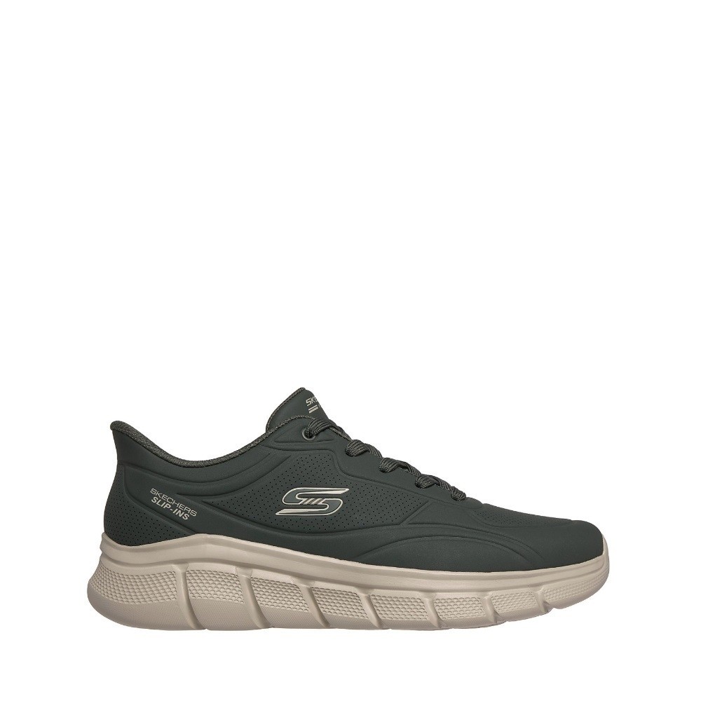 Ανδρικά ΠαπούτσιαSKECHERS Slip-Ins: BOBS Sport B Flex - Smooth Edge 118116-OLV