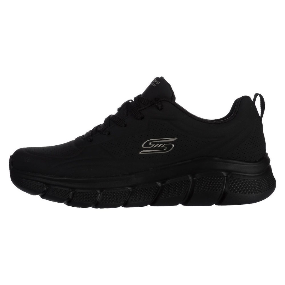 Ανδρικά Παπούτσια Skechers Debossed Lace Up Pu 118110-BBK