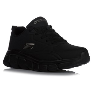 Ανδρικά Παπούτσια Skechers Debossed Lace Up Pu 118110-BBK