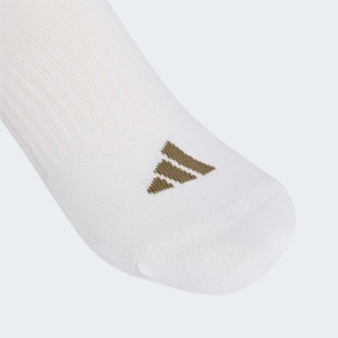 Adidas 3-Stripes Cushioned 3-Pack Socks White KQ6775