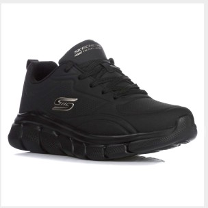 Ανδρικά Παπούτσια Skechers Debossed Lace Up Pu 118110-BBK