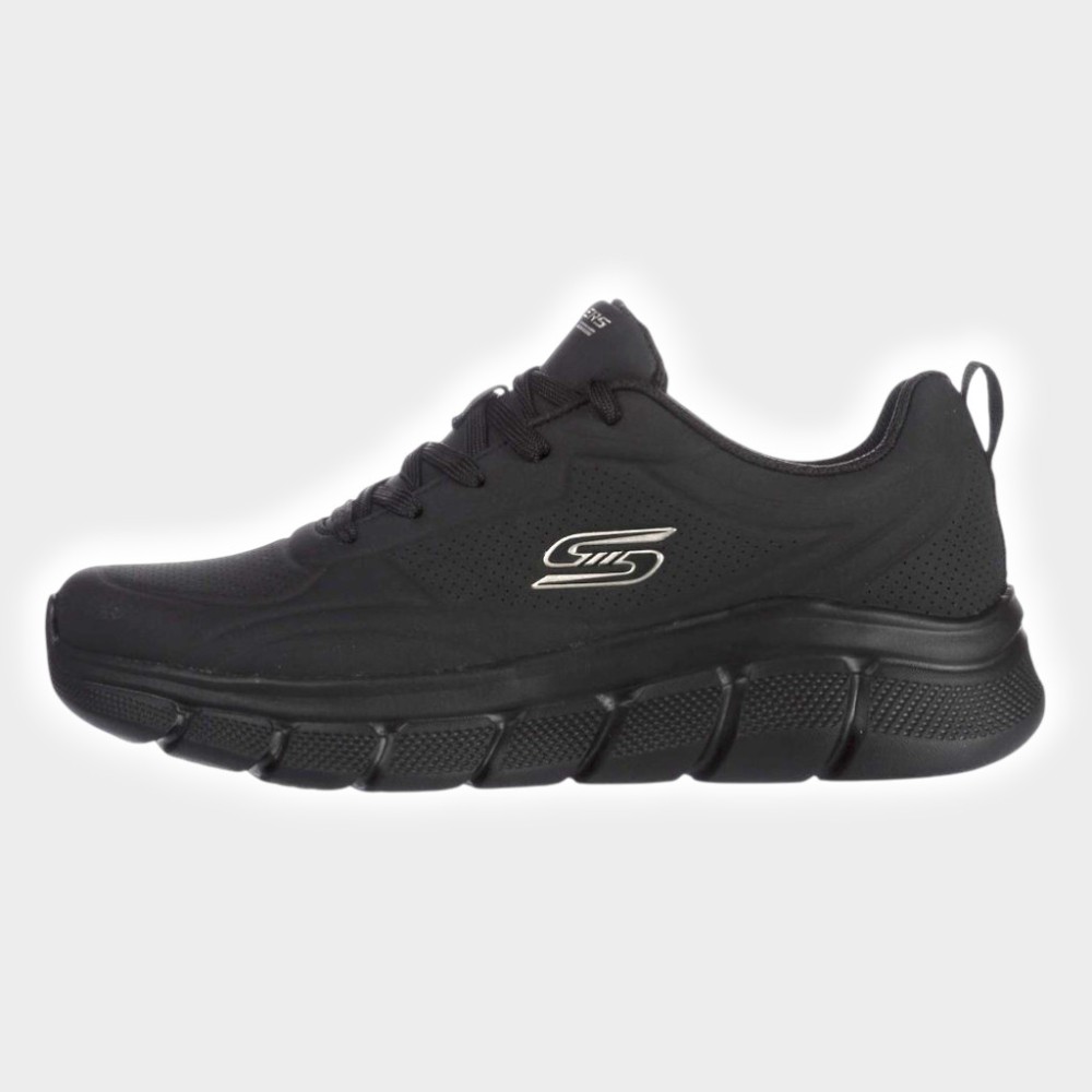 Ανδρικά Παπούτσια Skechers Debossed Lace Up Pu 118110-BBK
