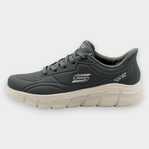 Ανδρικά Παπούτσια SKECHERS Slip-Ins: BOBS Sport B Flex - Smooth Edge 118116-OLV