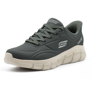 Ανδρικά Παπούτσια SKECHERS Slip-Ins: BOBS Sport B Flex - Smooth Edge 118116-OLV