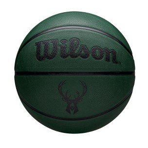 Μπάλα Μπάσκετ Wilson Nba Team Tribute Solid Bskt Milwaukee Bucks WZ4025417XB5 (Size 5)