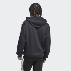 Ανδρική Αθλητική Ζακέτα Φούτερ με Κουκούλα adidas Essentials 3-Stripes French Terry Full-Zip Hoodie KY6568