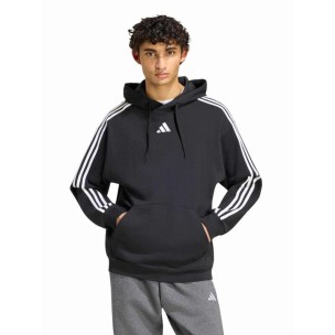 Ανδρικό Φούτερ με Κουκούλα adidas Essentials 3-Stripes Fleece Hoodie KY6605
