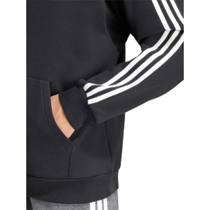 Ανδρικό Φούτερ με Κουκούλα adidas Essentials 3-Stripes Fleece Hoodie KY6605