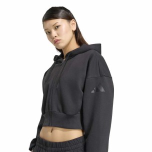 Γυναικεία Αθλητική Ζακέτα Φούτερ adidas Essentials Contemporary Fleece Full-Zip Hooded Jacket KF6245