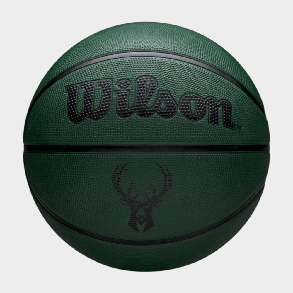 Μπάλα Μπάσκετ Wilson Nba Team Tribute Solid Bskt Milwaukee Bucks WZ4025417XB5 (Size 5)