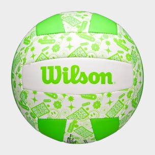 Μπάλα Beach Volley Wilson Stamp VB (Green/White) WV4007502XBOF