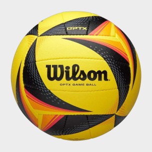Μπάλα Beach Volley Wilson OPTX FIVB VB Game Ball (Black/Yellow) WV3000801XBOF