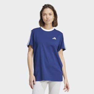 Γυναικείο Αθλητικό T-Shirt Adidas Essentials 3-Stripes Boyfriend Loose JV6764