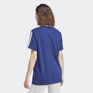 Γυναικείο Αθλητικό T-Shirt Adidas Essentials 3-Stripes Boyfriend Loose JV6764