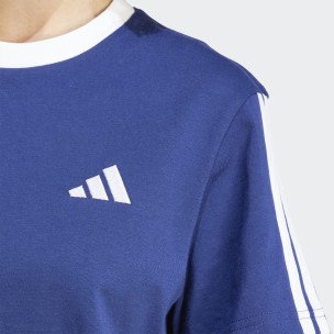 Γυναικείο Αθλητικό T-Shirt Adidas Essentials 3-Stripes Boyfriend Loose JV6764