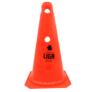 Κώνος Με Τρύπες 52cm Ligasport Hole Cone (Πορτοκαλί Φωσφοριζέ)