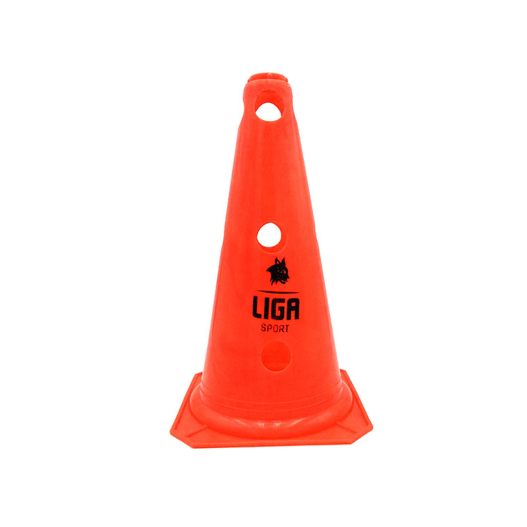 Κώνος Με Τρύπες 52cm Ligasport Hole Cone (Πορτοκαλί Φωσφοριζέ)