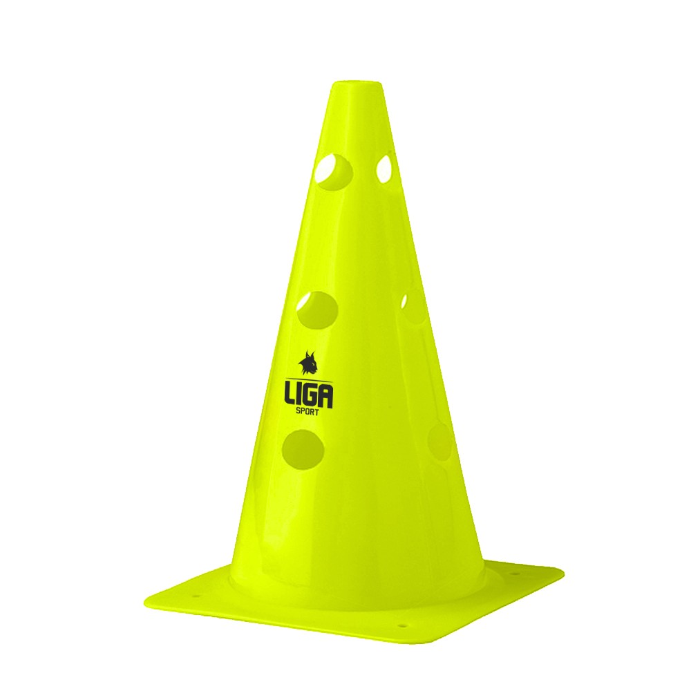 Κώνος Με Τρύπες 52cm Ligasport Hole Cone (Κίτρινο Φωσφοριζέ)