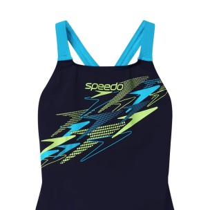 Γυναικείο Αθλητικό Ολόσωμο Μαγιό Speedo Medley Logo Medalist A00011-1005