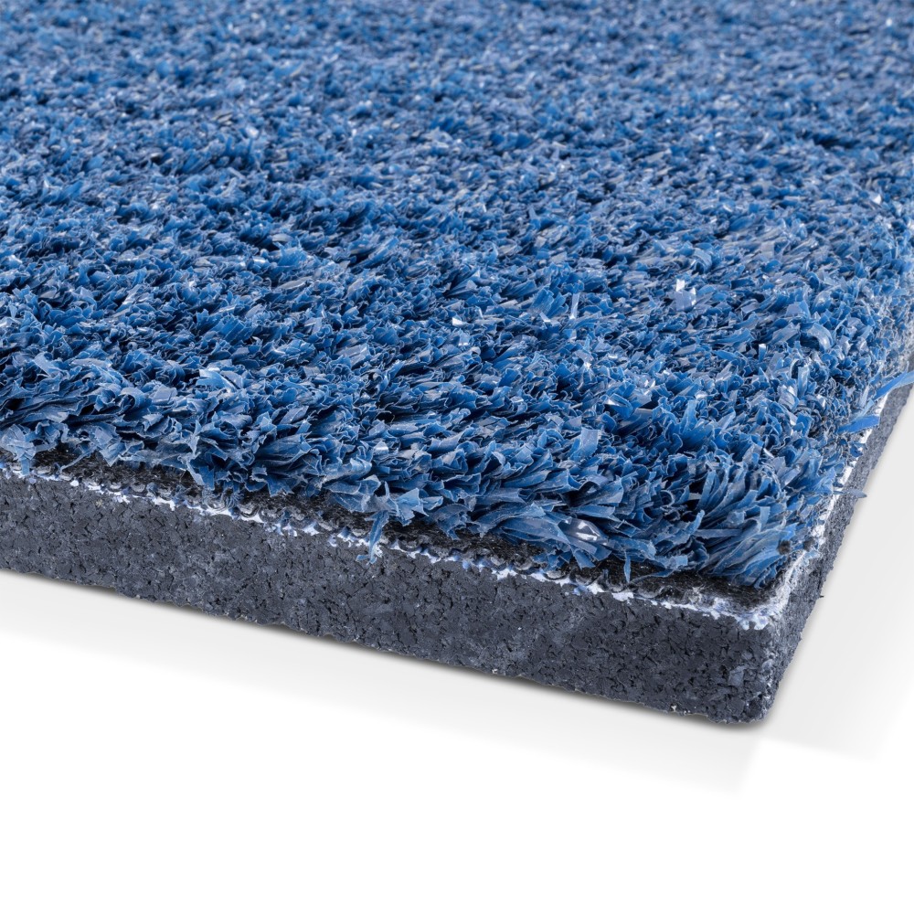 Λαστιχένιο Πάτωμα BeGREEN Astro Πλακάκι 98x98cm 20mm Μπλέ Beka Rubber 94473