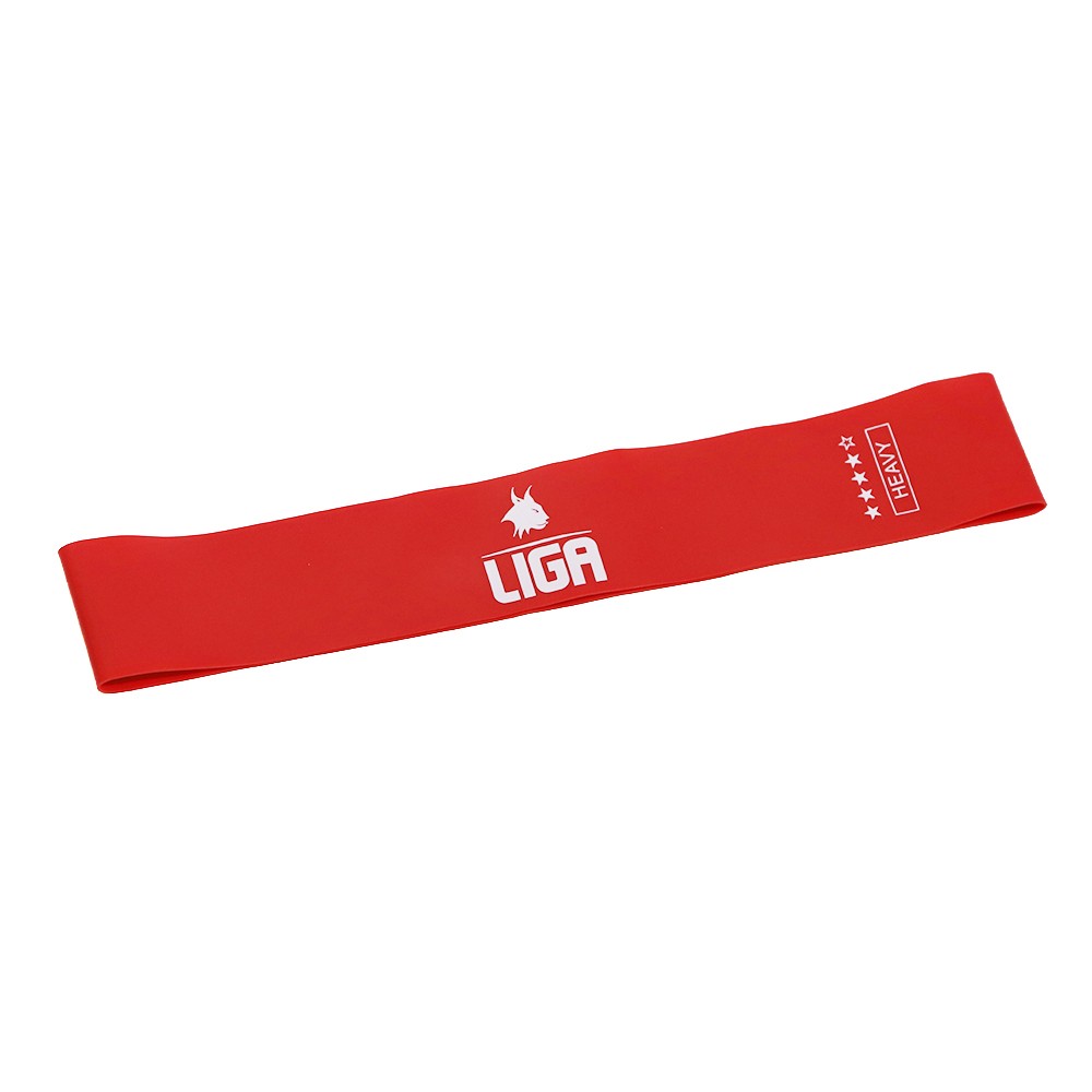 Λάστιχα Ποδιών Latex 60εκ.*5εκ.*0,09εκ Ligasport Latex Hip Band (Κόκκινο)