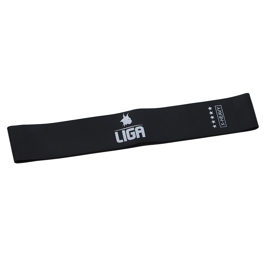Λάστιχα Ποδιών Latex 60εκ.*5εκ.*0,11εκ Ligasport Latex Hip Band (Μαύρο)
