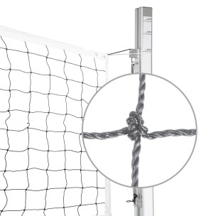 Δίχτυ Volley 2,5mm με Ξύλο Amila 44925