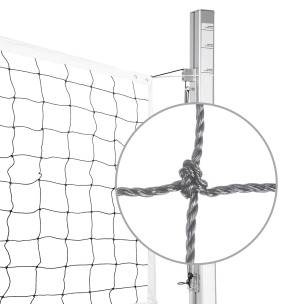Δίχτυ Volley 2,0mm με Ξύλο Amila 44929