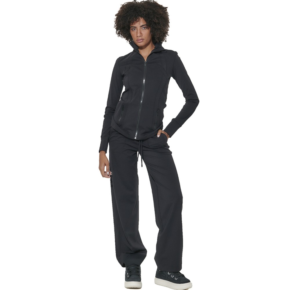 Γυναικείο Παντελόνι Φόρμας Body Action Women's Open Hem Tights Pant 011625-01 (Black)