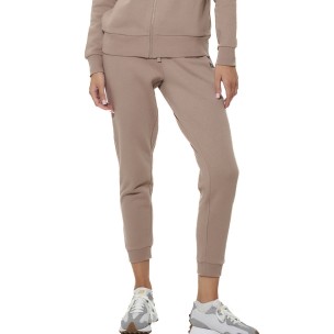 Γυναικείο Παντελόνι Φόρμας Body Action Women's Fleece Skinny Joggers 021627-01 (Mocha Meringue)