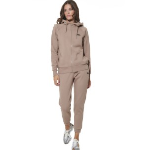 Γυναικείο Παντελόνι Φόρμας Body Action Women's Fleece Skinny Joggers 021627-05E (Mocha Meringue)