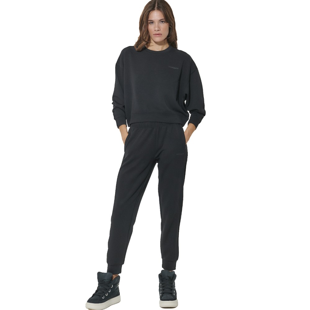 Γυναικείο Modal Παντελόνι Φόρμας Body Action Women's Modal Joggers 021632-01 (Black)