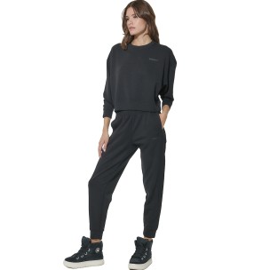 Γυναικείο Modal Παντελόνι Φόρμας Body Action Women's Modal Joggers 021632-01 (Black)