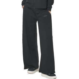 Γυναικείο Modal Παντελόνι Φόρμας Body Action Women's Modal Wide Leg Trousers 021634-01 (Black)
