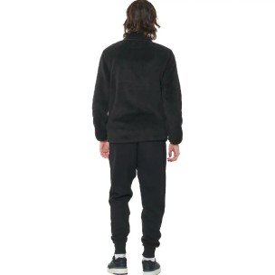 Ανδρικό Παντελόνι Φόρμας Body Action Men's Fleece Sportstyle Joggers 023627-01 (Black)