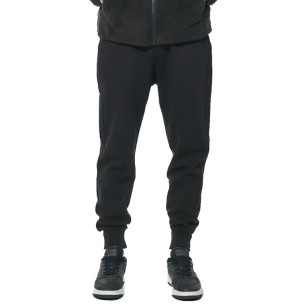 Ανδρικό Παντελόνι Φόρμας Body Action Men's Fleece Sportstyle Joggers 023627-01 (Black)